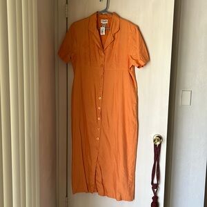 NWT maxi dress XL. Ramie and rayon